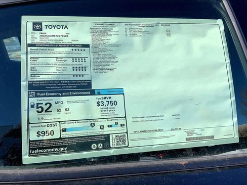 New 2026 Toyota Prius XLE image 21