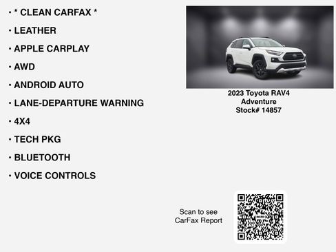 Used 2023 Toyota RAV4 Adventure image 7