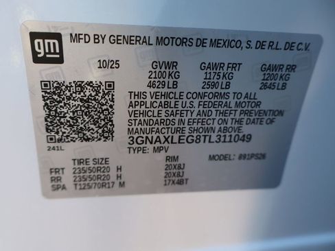 New 2026 Chevrolet Equinox RS w/ Convenience Package III image 45