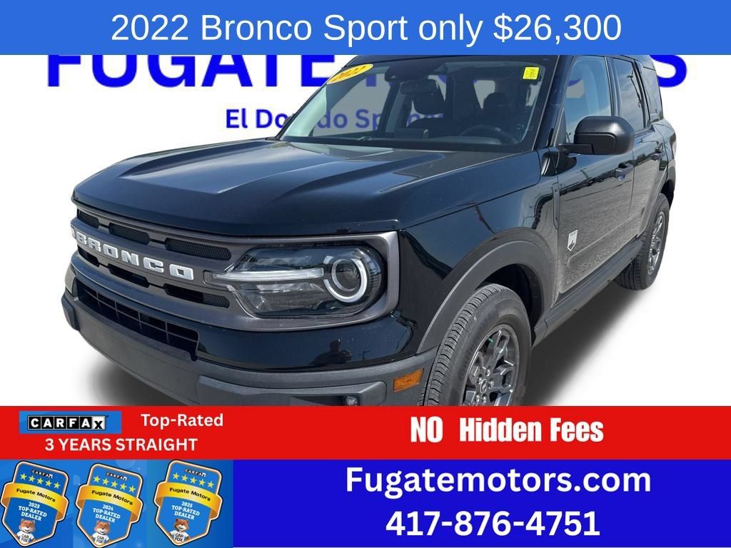 Used 2022 Ford Bronco Sport Big Bend w/ Convenience Package AWD/4WD 360° Tour