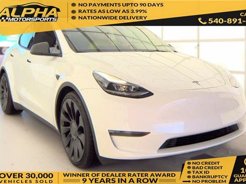 Used 2022 Tesla Model Y Performance AWD/4WD image 1