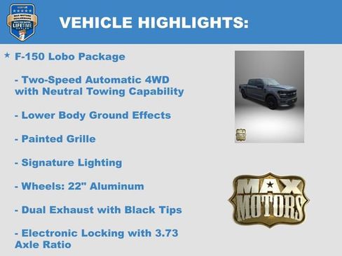 New 2026 Ford F150 STX w/ F-150 LOBO Package AWD/4WD image 6