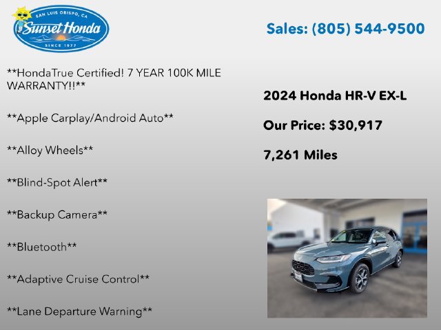 Used 2024 Honda HR-V EX-L image 6
