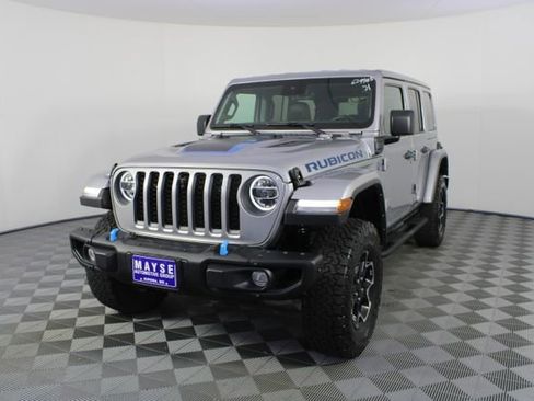 Used 2021 Jeep Wrangler Unlimited Rubicon 4xe w/ Steel Bumper Group image 21