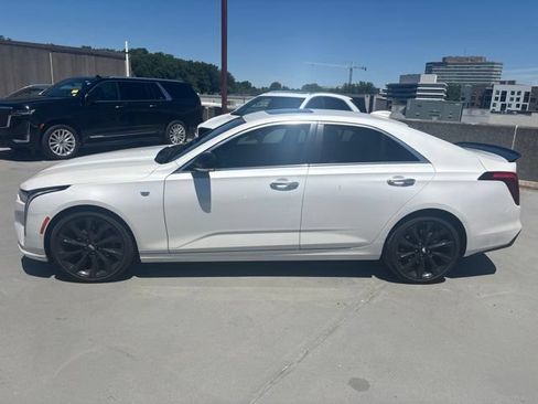 Used 2023 Cadillac CT4 Premium Luxury w/ LPO, ONYX Package AWD/4WD image 2