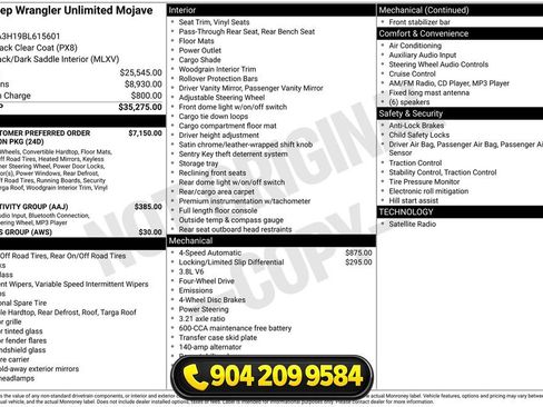 Used 2011 Jeep Wrangler Unlimited Sport image 38