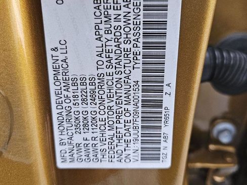 Used 2022 Acura TLX Type S image 13