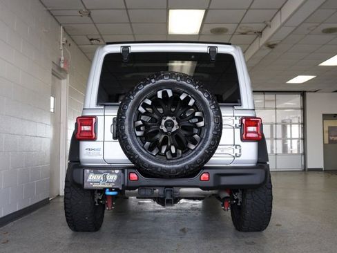 Certified 2023 Jeep Wrangler Unlimited Rubicon 4xe w/ Steel Bumper Group image 4