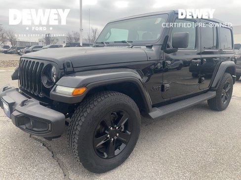 Used 2023 Jeep Wrangler Unlimited Sahara image 1