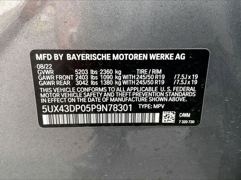 Used 2023 BMW X3 sDrive30i w/ Premium Package image 31