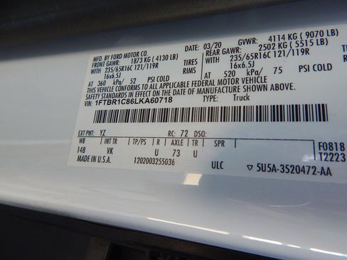 Used 2020 Ford Transit 250 Medium Roof w/ Load Area Protection Package image 29