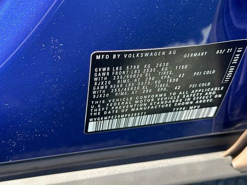 Used 2021 Volkswagen ID.4 Pro S w/ Gradient Package image 28