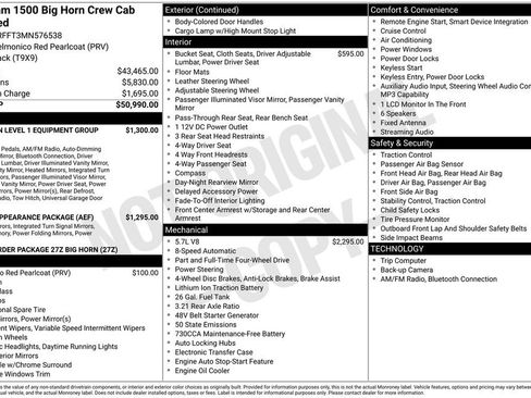 Used 2021 RAM 1500 Big Horn image 17