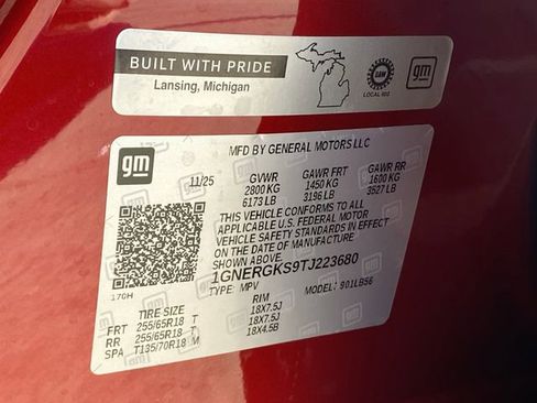 New 2026 Chevrolet Traverse LT w/ Driver Confidence Package image 35