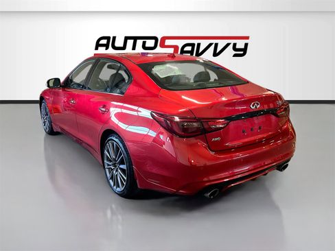 Used 2021 INFINITI Q50 Red Sport 400 image 5