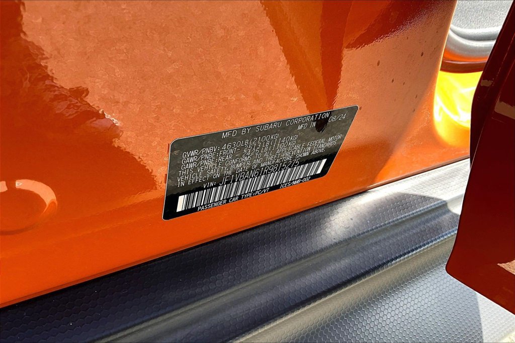 Used 2024 Subaru WRX Limited AWD/4WD image 16