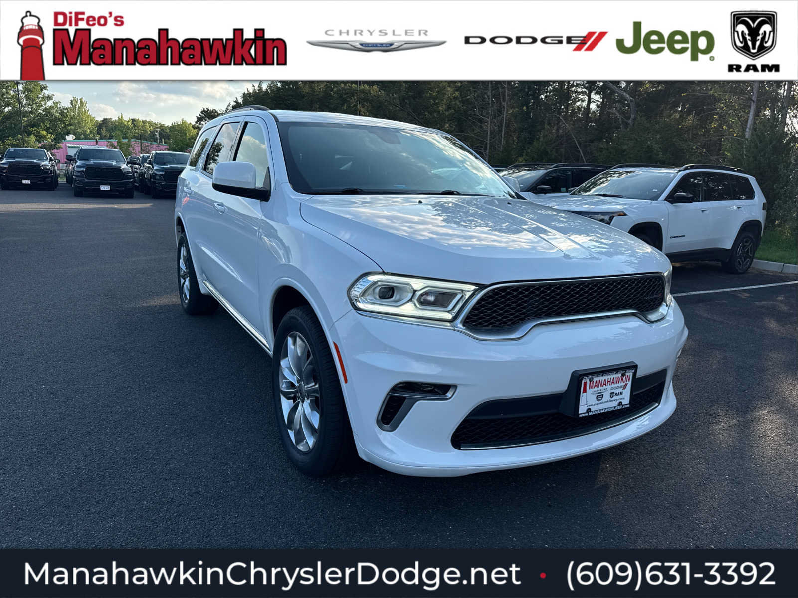 Used 2022 Dodge Durango SXT w/ Anodized Platinum Package AWD/4WD image 1