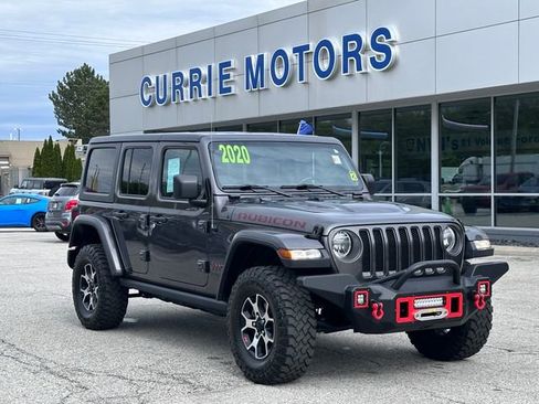 Used 2020 Jeep Wrangler Unlimited Rubicon w/ Cold Weather Group AWD/4WD image 1