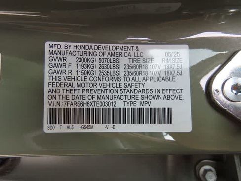 Used 2026 Honda CR-V TrailSport image 29