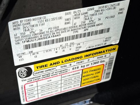Certified 2025 Ford Expedition Active AWD/4WD image 36