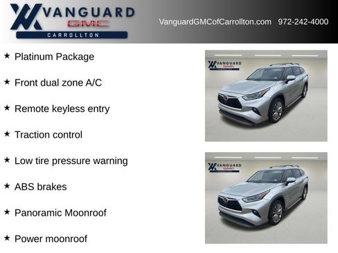 Used 2023 Toyota Highlander Platinum FWD image 4