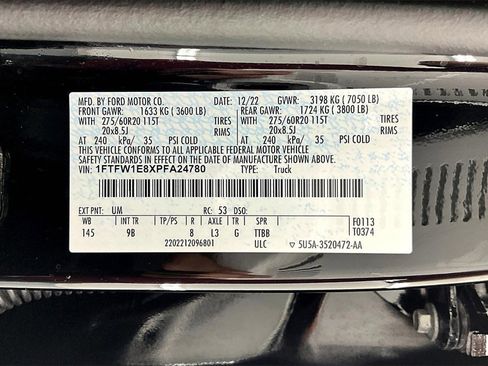 Used 2023 Ford F150 Platinum w/ Equipment Group 701A High image 36