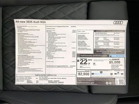New 2025 Audi SQ5 Premium Plus image 14