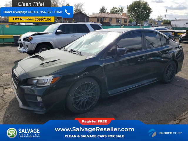 Used 2017 Subaru WRX STI w/ Popular Package #1 AWD/4WD image 1
