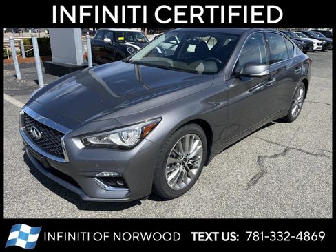 Certified 2023 INFINITI Q50 Luxe w/ Cargo Package AWD/4WD image 1