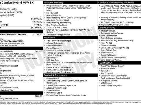 New 2026 Kia Carnival SX Prestige image 6