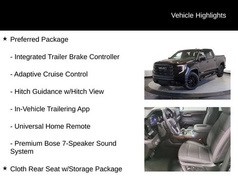 Used 2022 GMC Sierra 1500 Elevation w/ Preferred Package AWD/4WD image 37