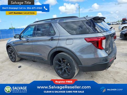 Used 2023 Ford Explorer ST-Line w/ Class IV Trailer Tow Package RWD image 3