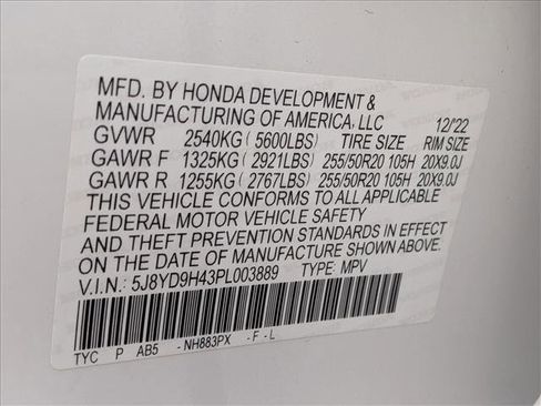 Certified 2023 Acura MDX FWD w/ Technology Package image 27