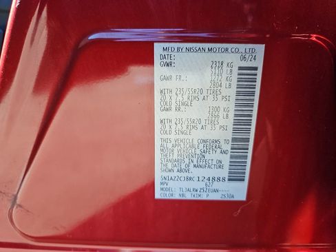 Used 2024 Nissan Murano SL image 38