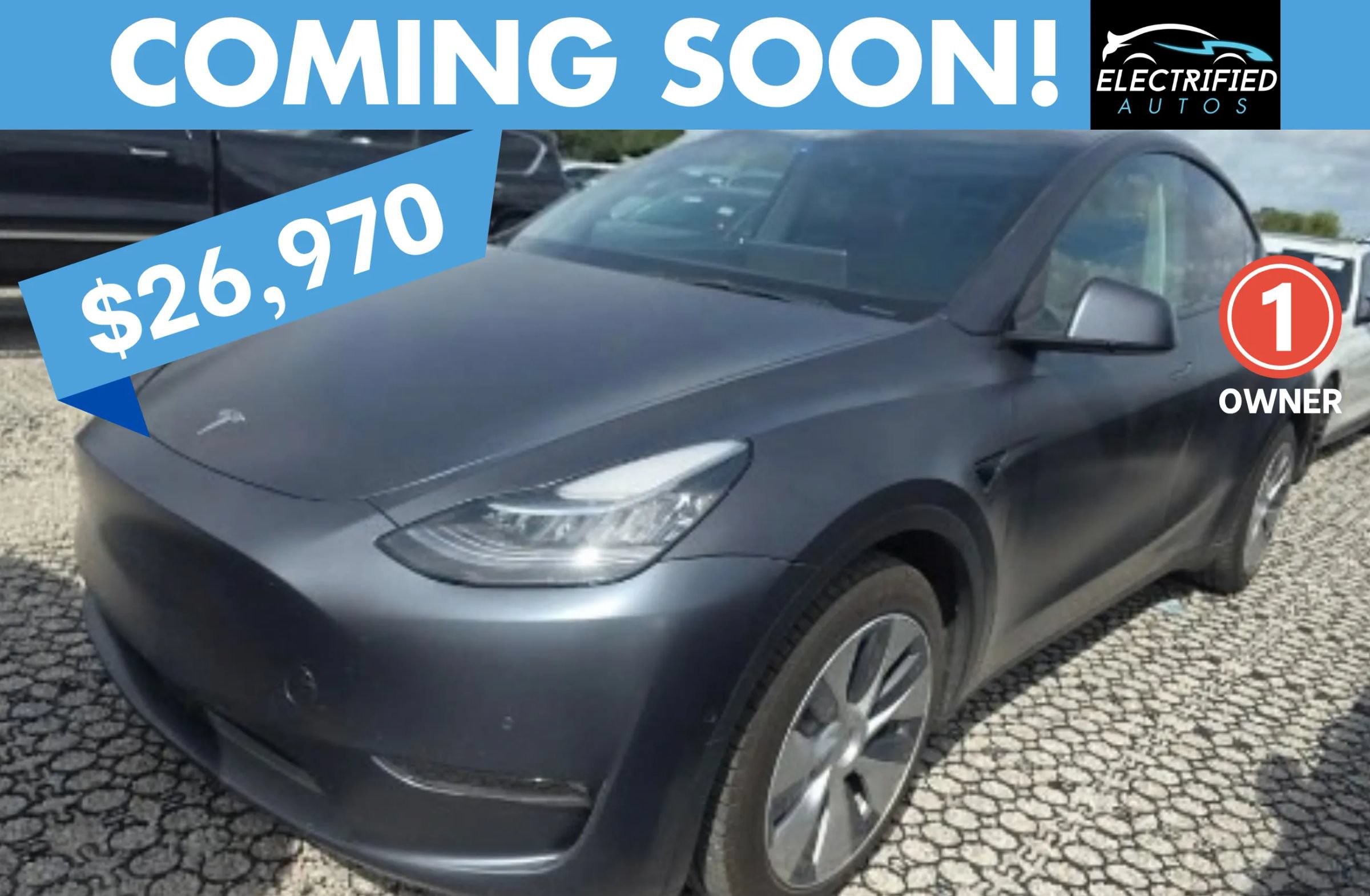 Used 2021 Tesla Model Y Long Range AWD/4WD image 1