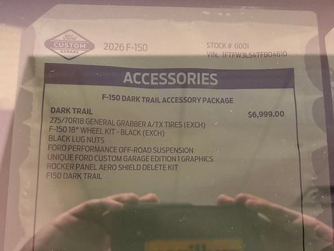 New 2026 Ford F150 XLT w/ Equipment Group 301A Standard AWD/4WD image 32