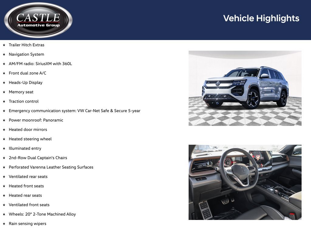 New 2027 Volkswagen Atlas SEL R-Line AWD/4WD image 3