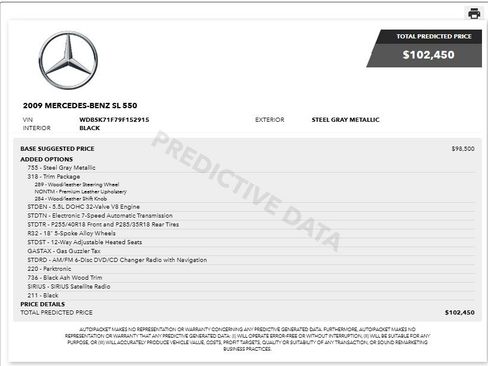 Used 2009 Mercedes-Benz SL 550 image 7