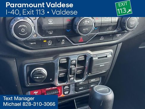 Used 2021 Jeep Gladiator Rubicon w/ Auxiliary Switch Group image 18