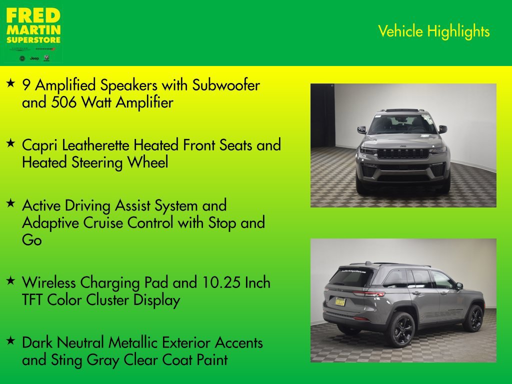 New 2027 Jeep Grand Cherokee Limited AWD/4WD image 14