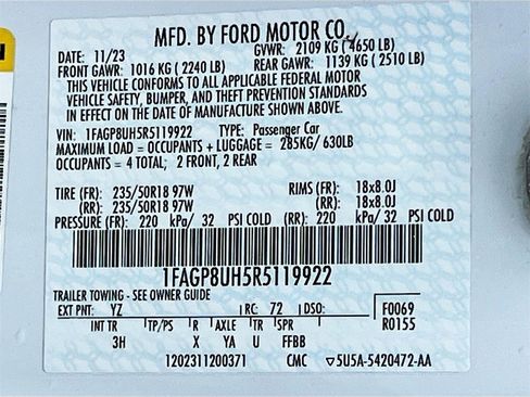 Used 2024 Ford Mustang Premium image 30