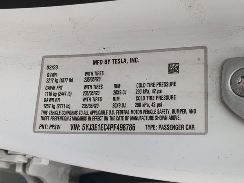 Used 2023 Tesla Model 3 Performance AWD/4WD image 32