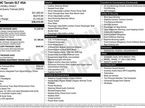 Used 2020 GMC Terrain SLT w/ Preferred Package image 7