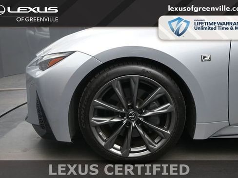 Certified 2022 Lexus IS 350 F Sport w/ Accessory Package RWD image 9