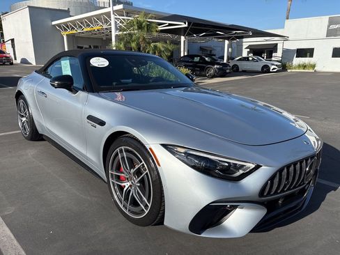 Used 2022 Mercedes-Benz SL 55 AMG 4MATIC image 1