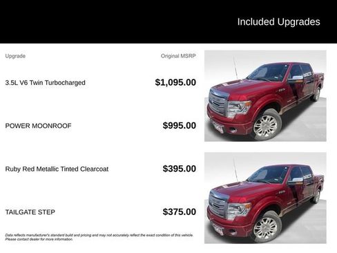 Used 2014 Ford F150 Platinum AWD/4WD image 5
