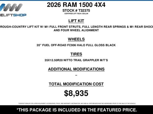 Used 2026 RAM 1500 Big Horn AWD/4WD image 2