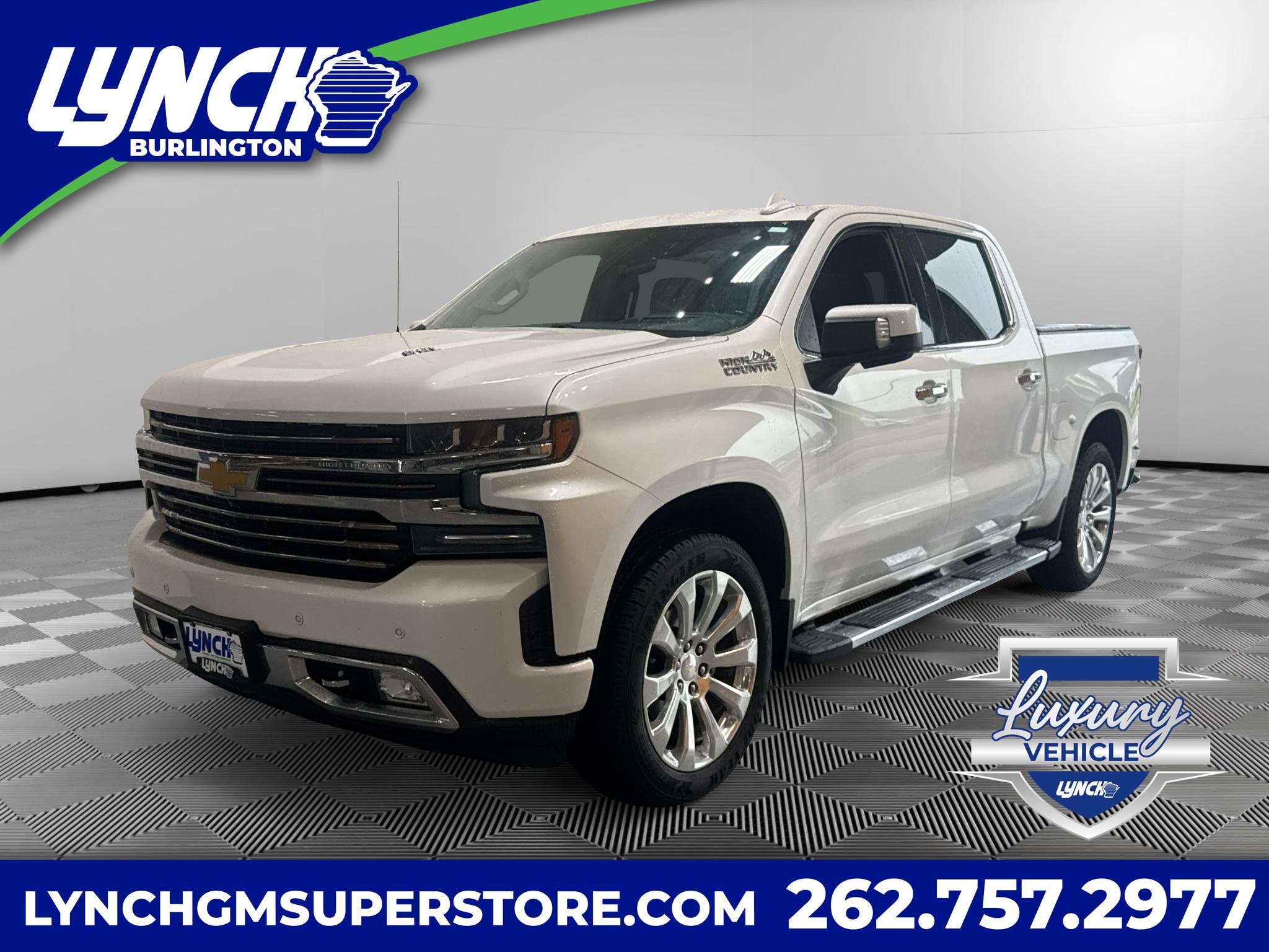 Used 2020 Chevrolet Silverado 1500 High Country w/ Technology Package AWD/4WD image 1