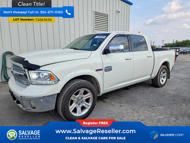 Used 2016 RAM 1500 Laramie Longhorn w/ Convenience Group RWD image 1