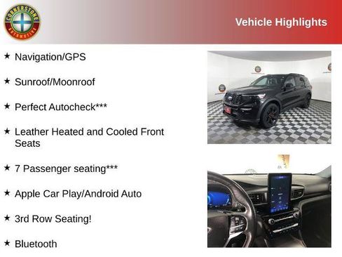 Certified 2022 Ford Explorer ST w/ ST Street Pack AWD/4WD image 2